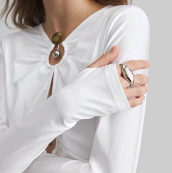 Black Shearling-Lined Women's Jacket - Picture 2 of 4